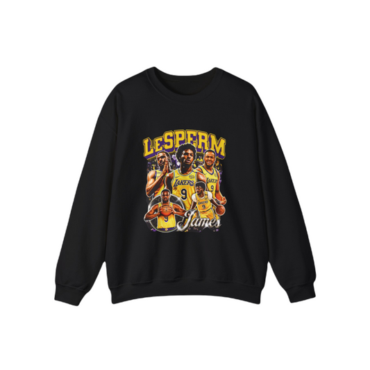 LeSPERM JAMES CREWNECK